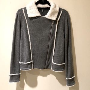 Splendid Sweatshirt Jacket